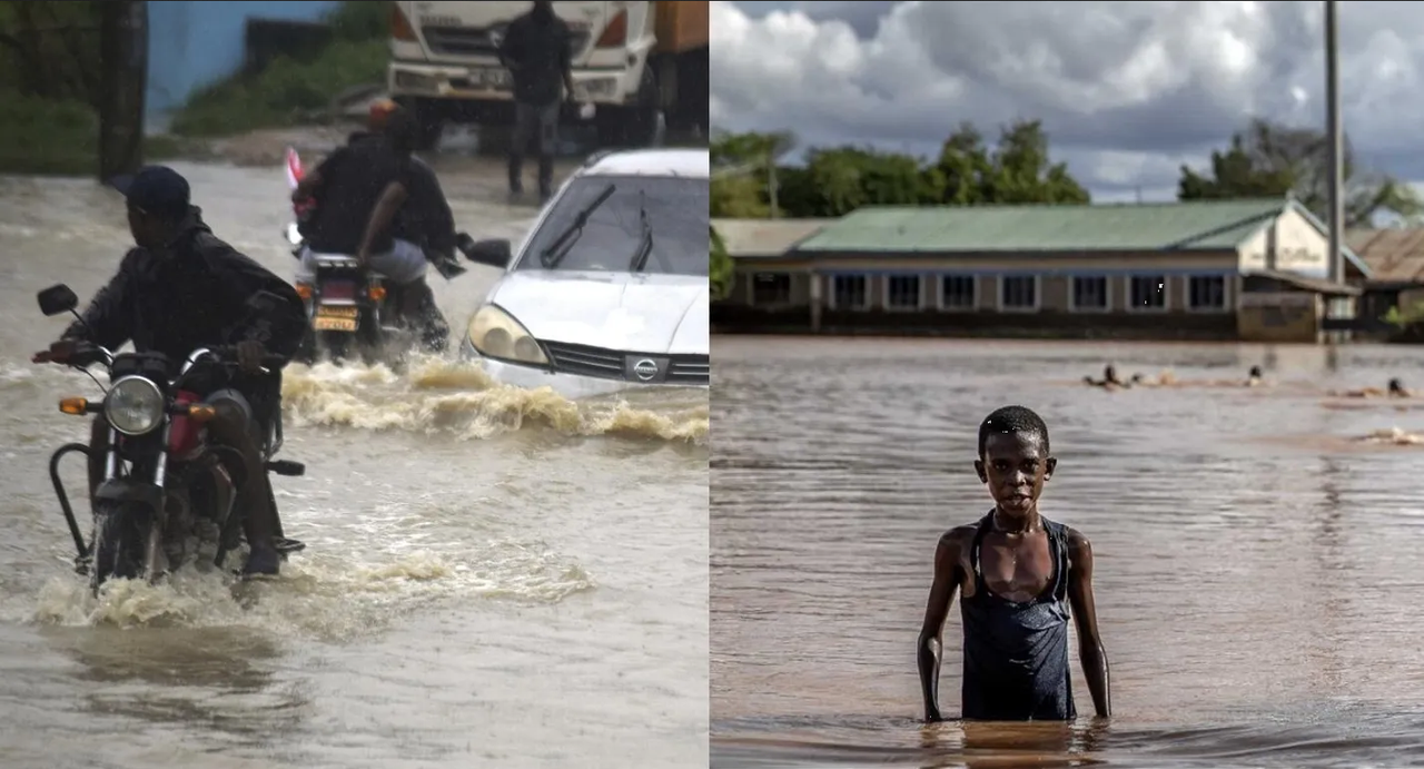 Kenia bajo el agua por efectos de 