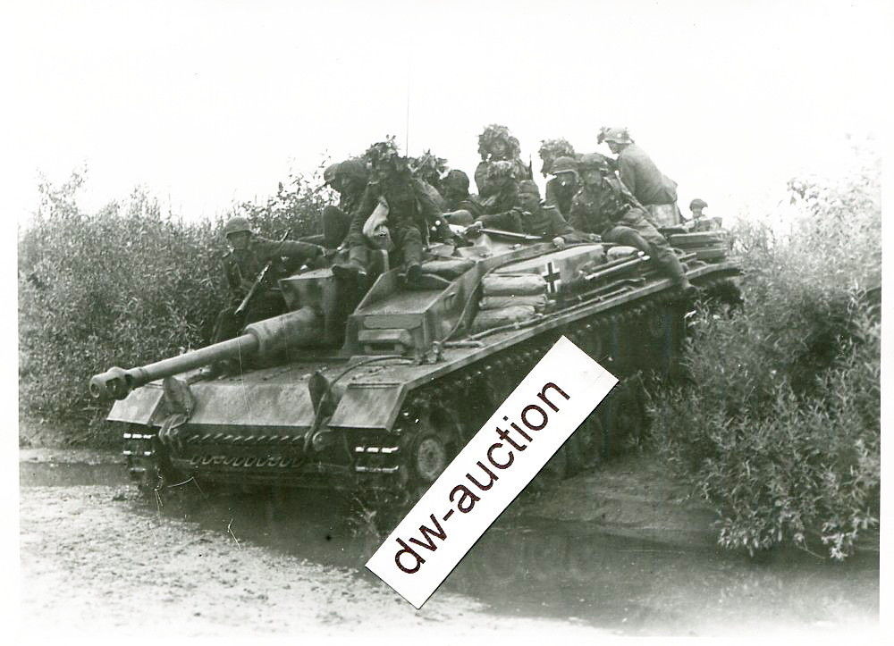 Sturmgeschütz Langrohr Tarnanstrich aufgessene I