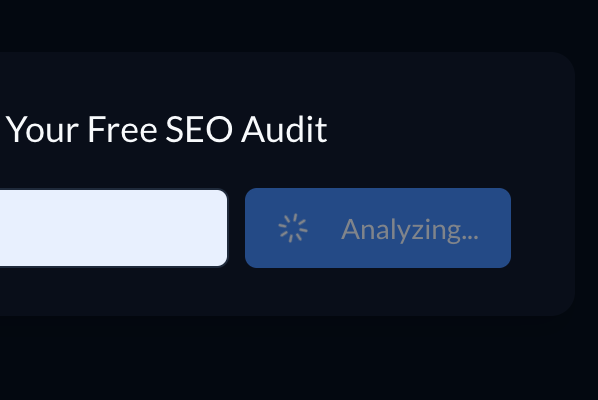 Illustration of AI gears processing data for SEO analysis