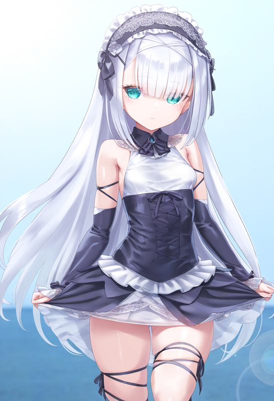 1girl, ks (xephyrks), NDGD, ohlia, {kobayashi ritz}, reoen, aged down, aqua eyes s-1244786509