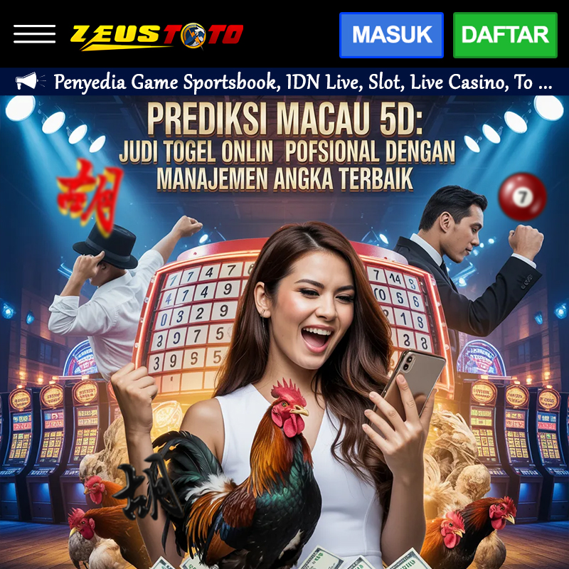 PREDIKSI MACAU 5D: Judi Togel Online Profesional dengan Manajemen Angka Terbaik image 1