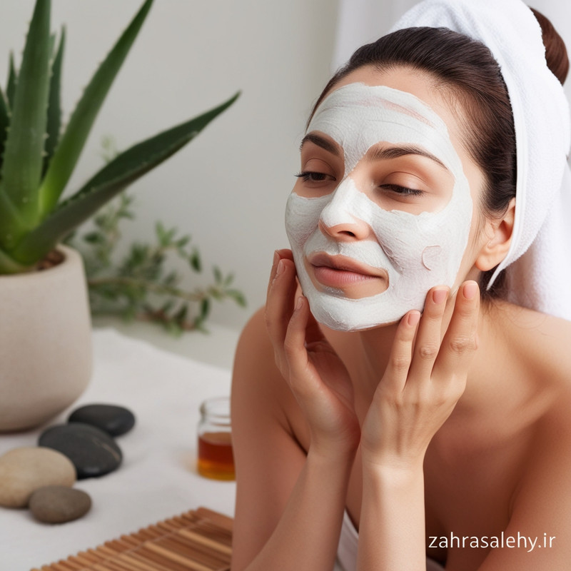 ماسک‌های خانگی برای پوست حساس: آرامش و التیام برای پوست‌های آسیب‌پذیر