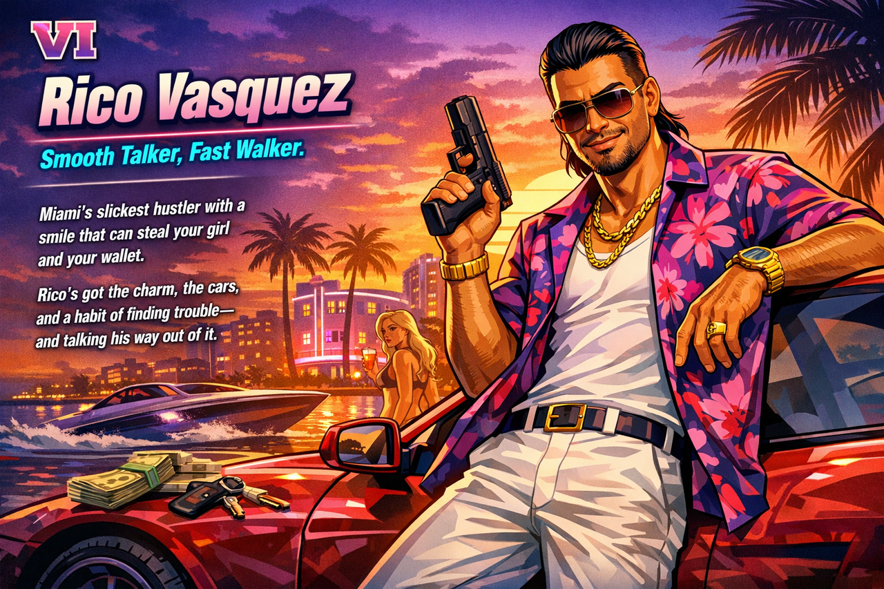 Tạo nhân vật GTA của riêng bạn