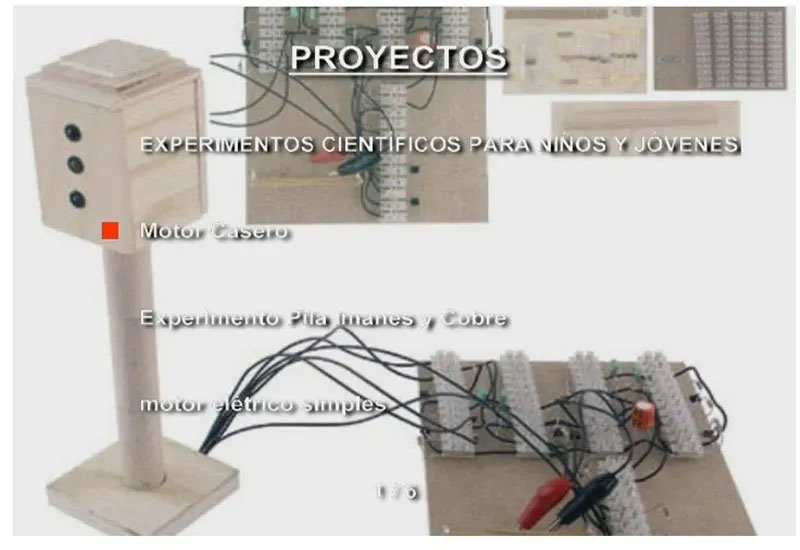 Curso de experimentos para ciencias apoyo escolar vídeo