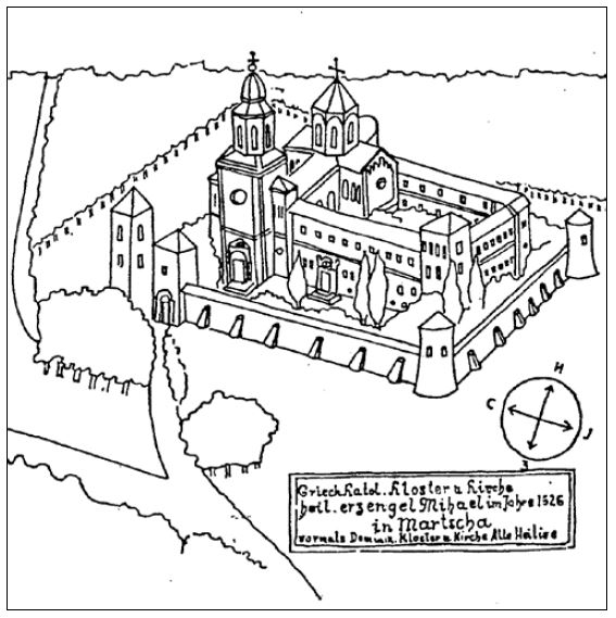 (N)i zapadno, (n)i istono Samostan-Mar-a