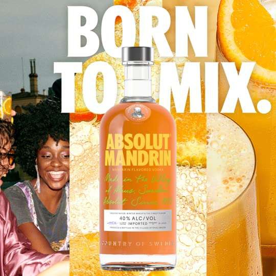 Amazon: Absolut Mandarin Vodka 750 ML 
