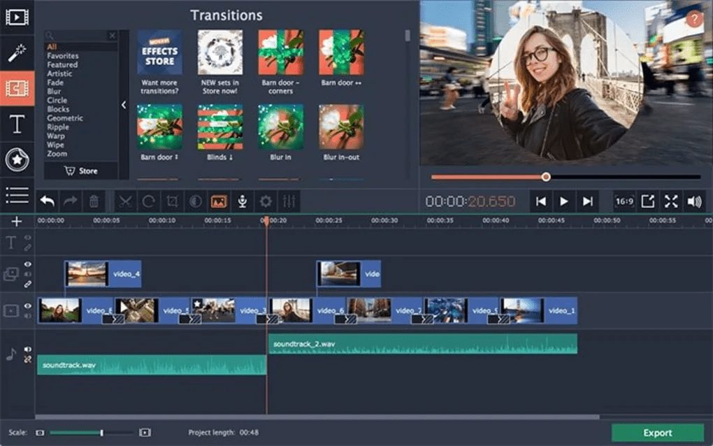Movavi Video Editor Plus 22.3.0 (x86) Multilingual