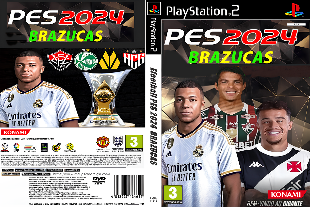Efootball PES 2024  BRAZUCAS - Nova Versão  (MAIO)
