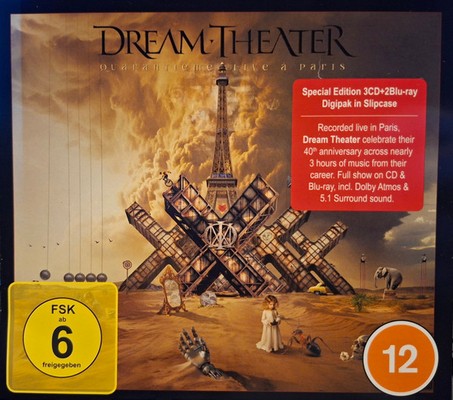 Dream Theater - Quarantième: Live À Paris (2025) [Blu-ray + Hi-Res]