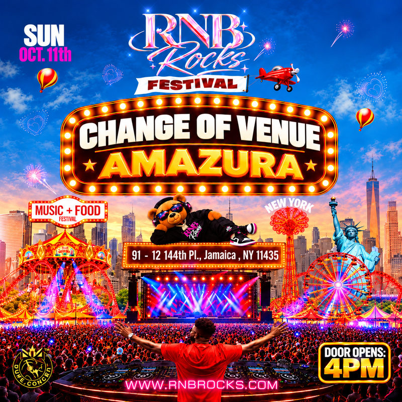 RNB ROCKS New York City flyer