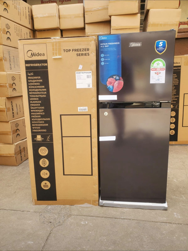 Midea Double Door Refrigerator