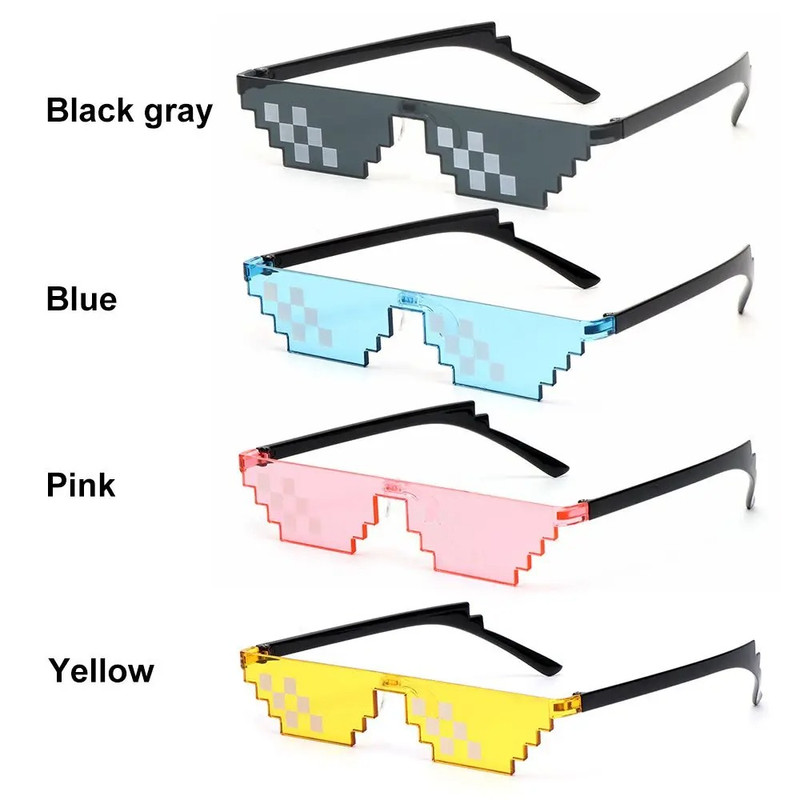 Pixel Mosaic Sunglasses Image 3