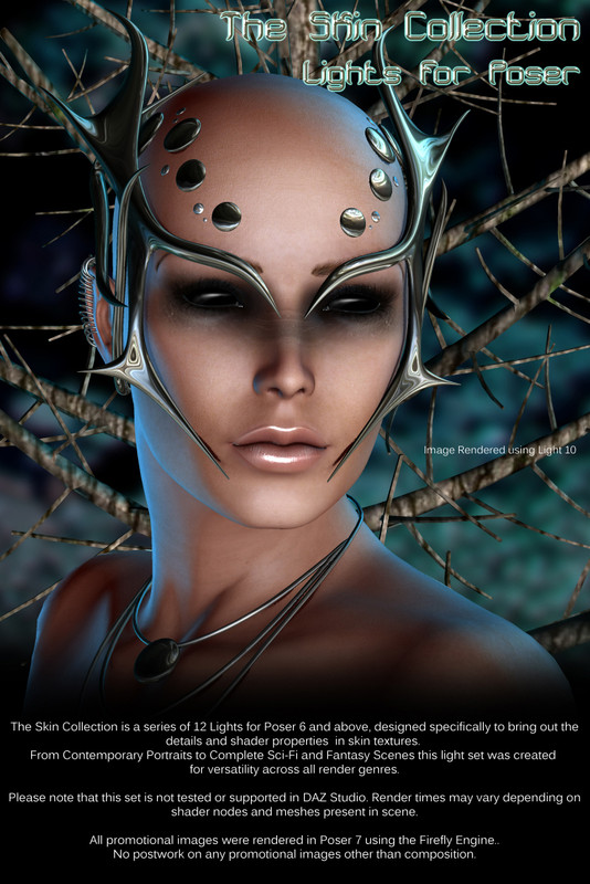 The Skin Collection – Lights For Poser