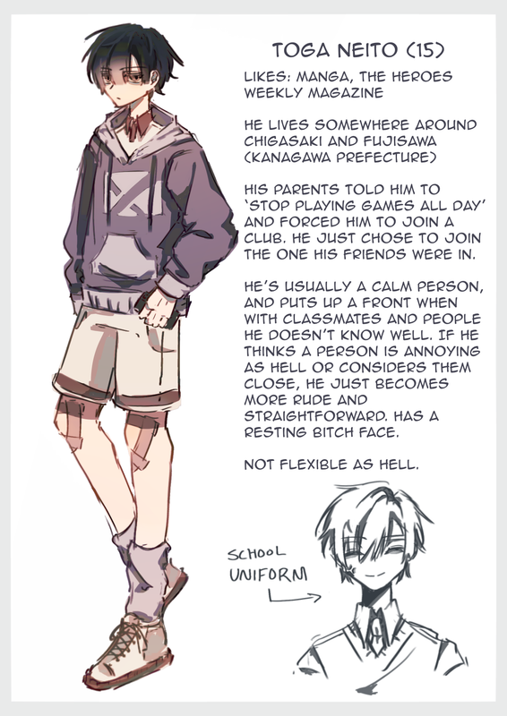 Character profile of Toga Neito