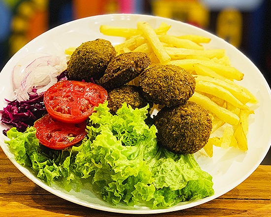 Plato de falafel (6 uds.)