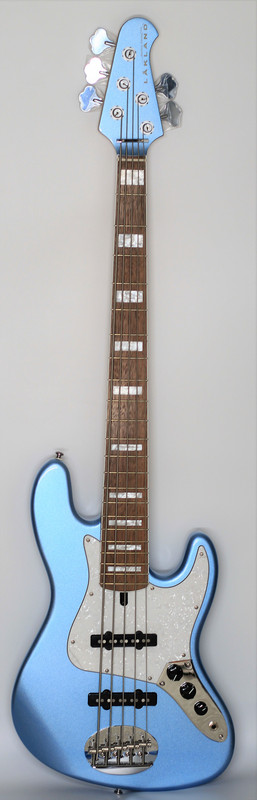 Lakland 55-60 Vintage J Custom Lake Placid Blue  03