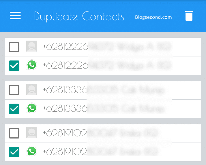 Mengatasi Duplikat Nomor di Kontak Akibat WhatsApp