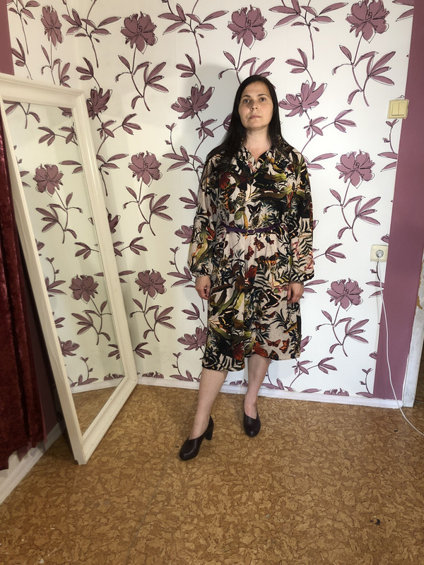 я в цветастом платье 2