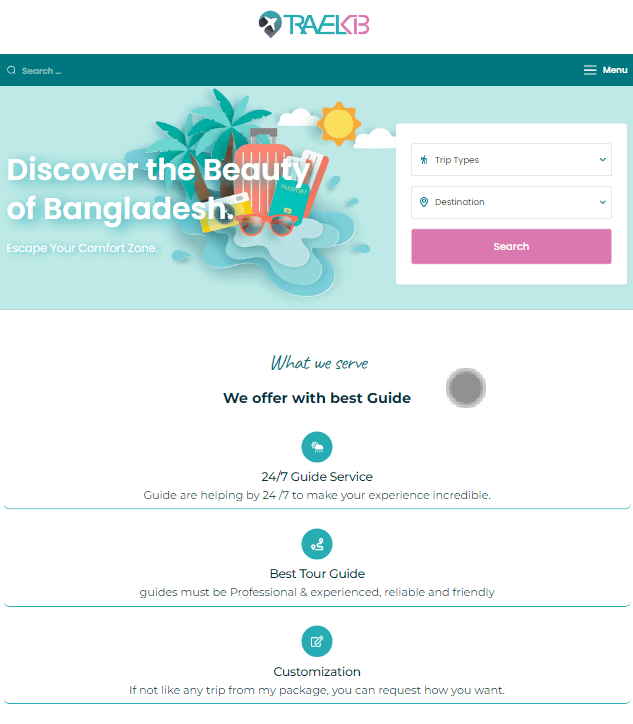 Travel Kib screenshot 2