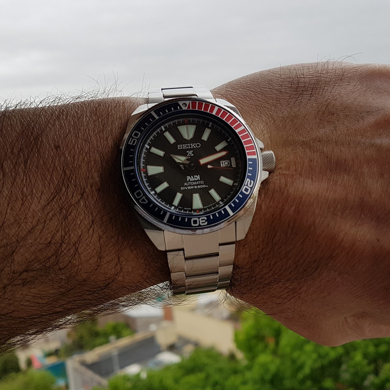 Seiko Prospex 'Samurai' PADI SRPB99 Cal. 4R35 200M (4)