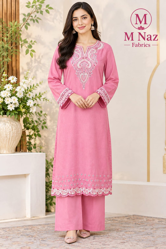 M.Naz Fabrics Unstitched Collection
