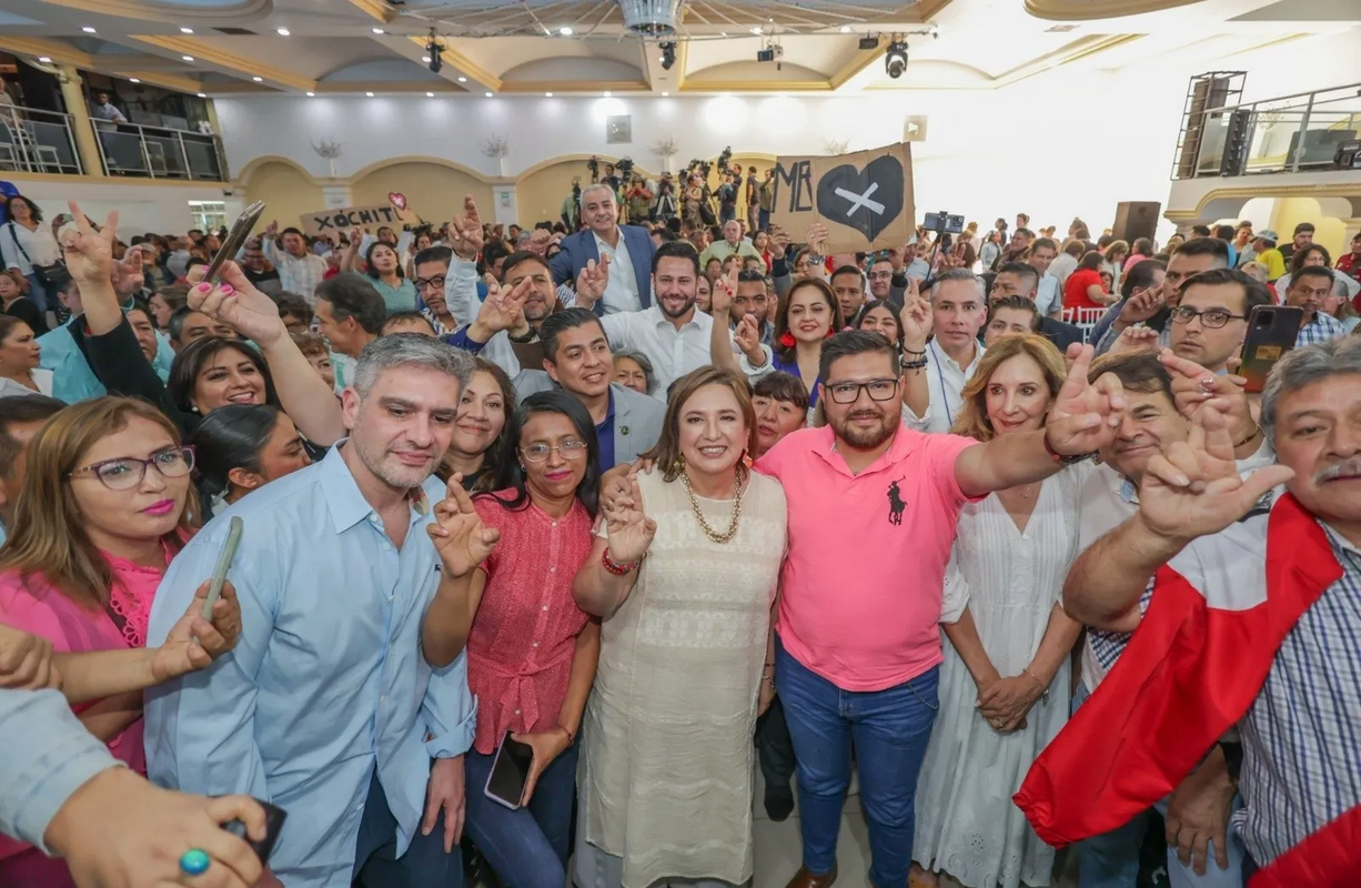 Designa Xóchitl Gálvez a delegados estatales de campaña