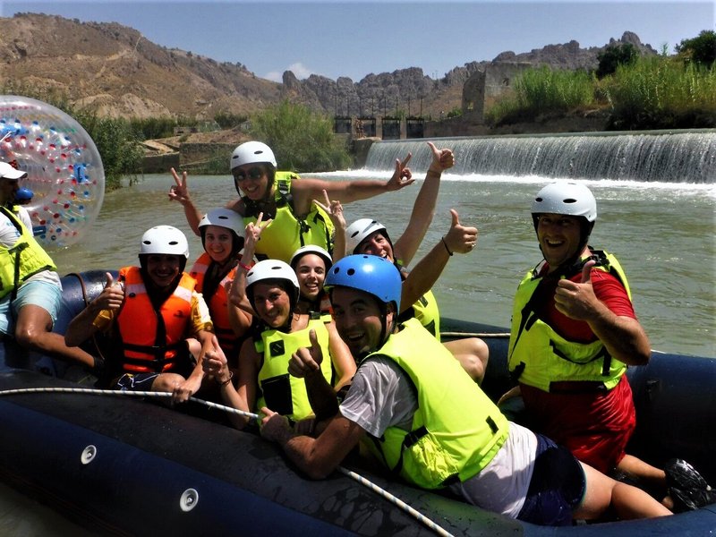 Murcia y sus pueblos-1991/2022 - Blogs de España - RAFTING RIO SEGURA-12-8-2015-ABARAN (3)