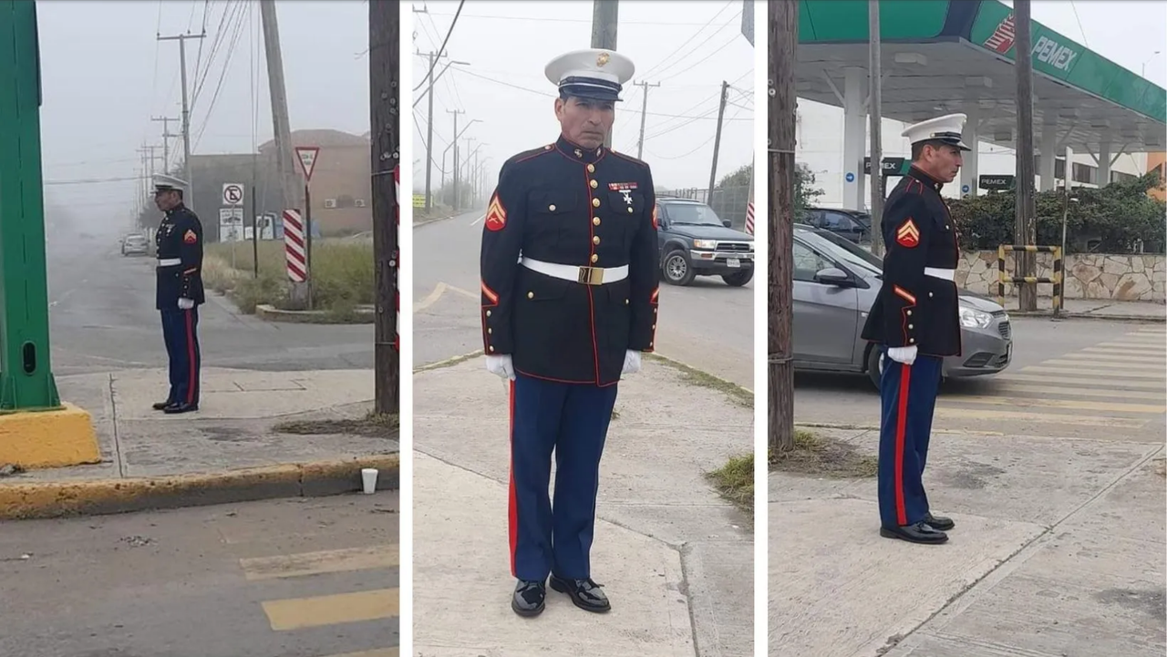 El soldado del amor espera a que vuelva su amada
