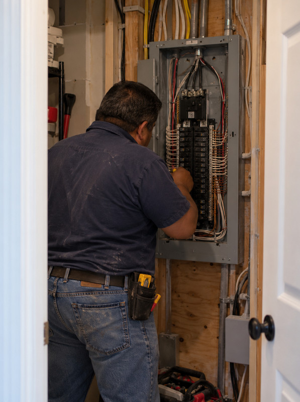 Electrical service technician
