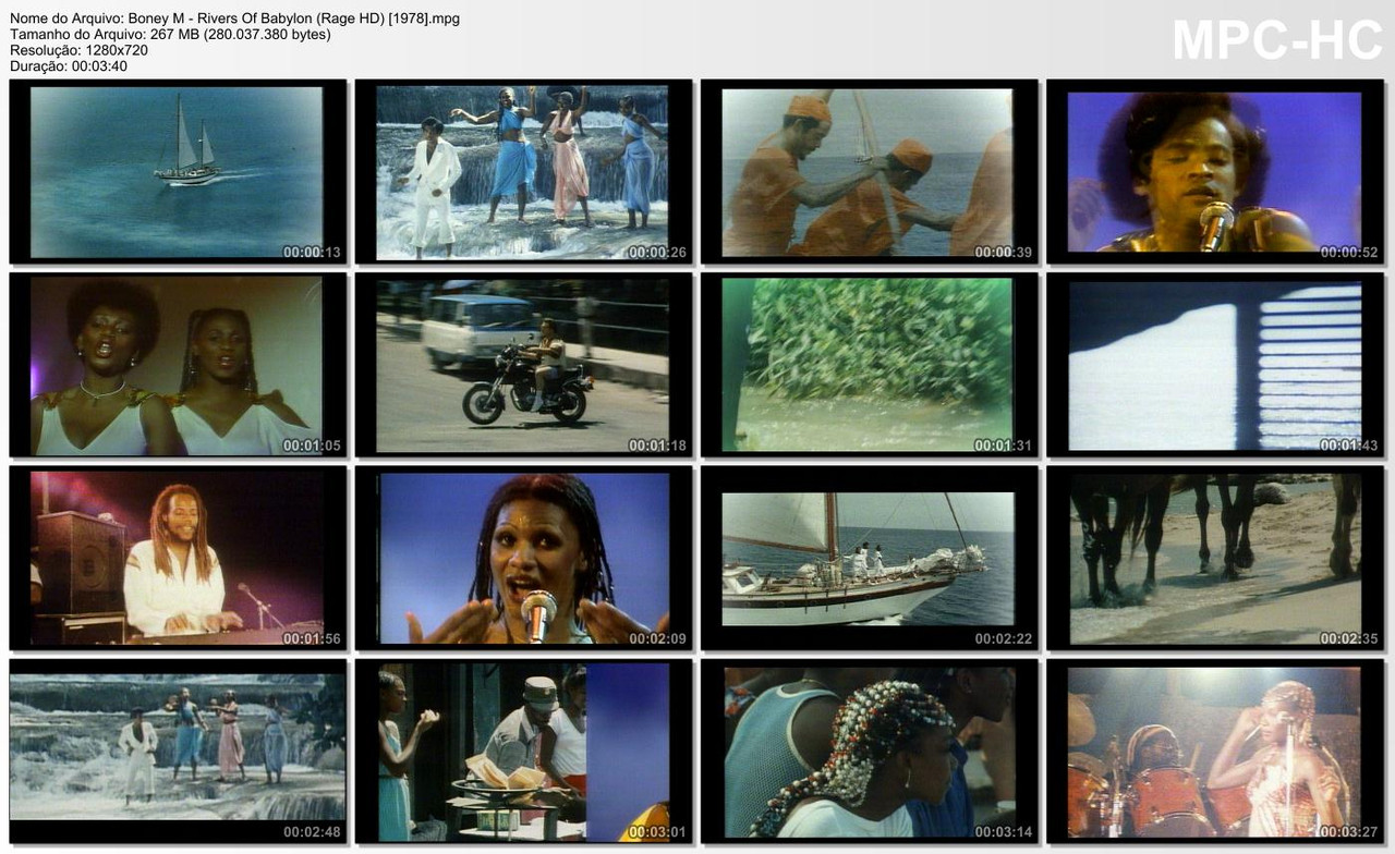 Boney M - Rivers Of Babylon (Rage HD) [1978]