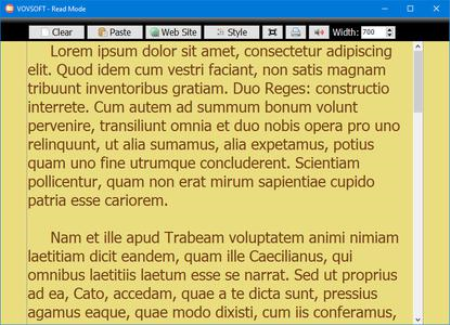 VovSoft Read Mode 2.3 Portable VovSoft Read Mode 2.3 Portable