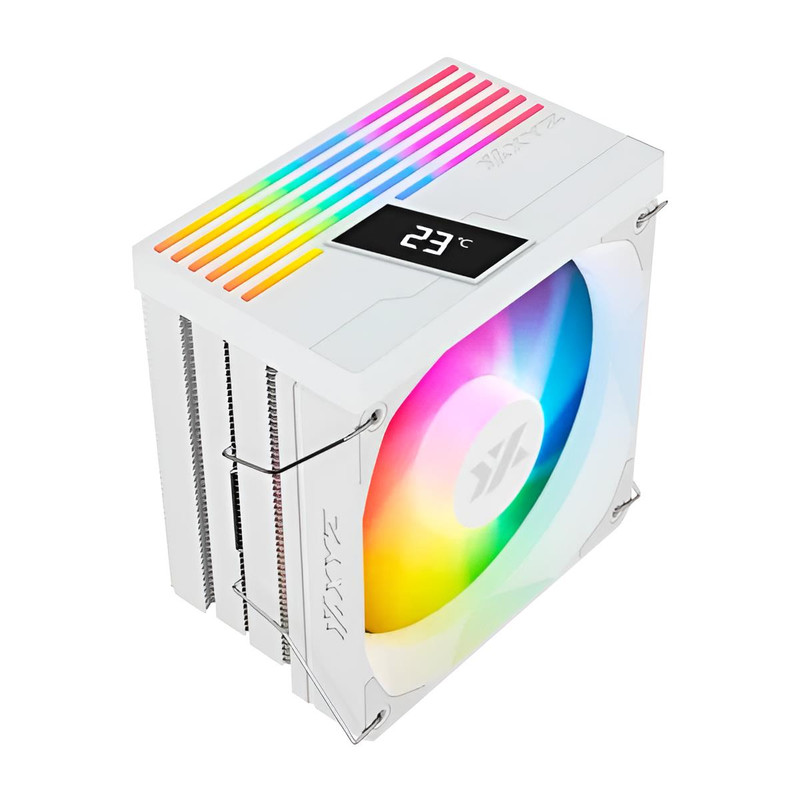 Cooler Cpu Xyz Thermax 6 Pulsar White Argb Display