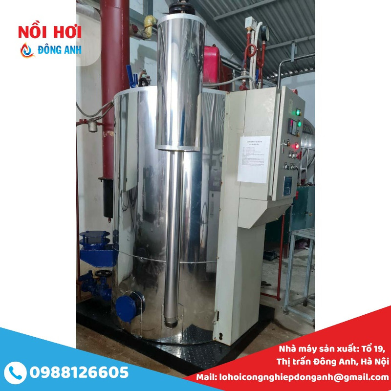 lò hơi đốt dầu