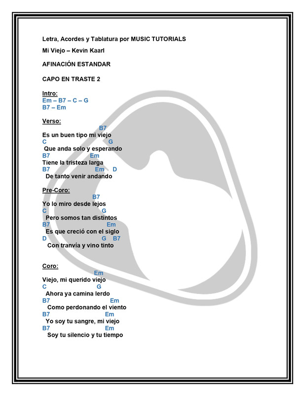 Mi Viejo Kevin Kaarl Letra y Acordes by MUSICTUTORIALS_page-0001