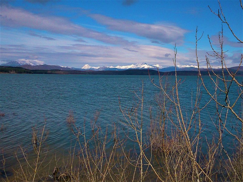 EMBALSE Y CASTILLO DE AGUILAR DE CAMPOO-4-4-2014-PALENCIA - Paseando por España-1991/2016 (6)