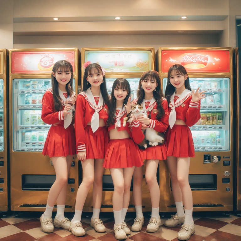 Four-young-Asian-women-20s-pos-(13)