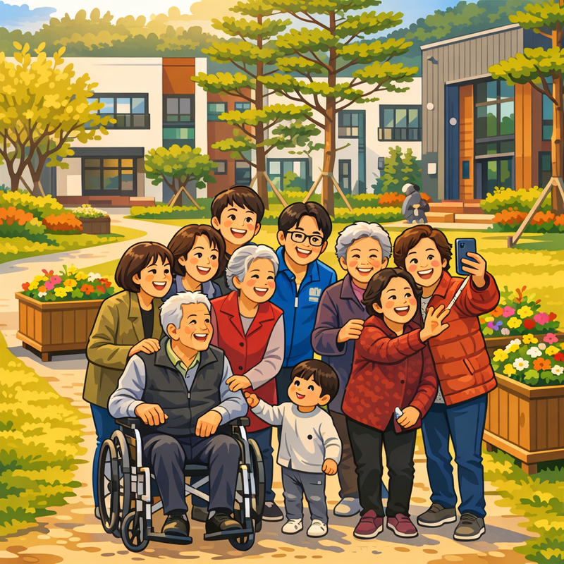 한솔종합사회복지관 부설센터 전경