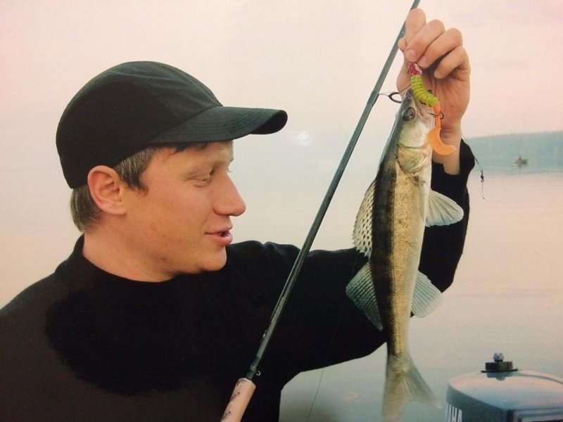 0,2 Первый судак)) джиг спиннинг судак щука мастер-класс Куляпин Андрей обучение рыбалка трол..