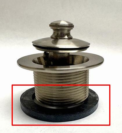 tub drain basket replacement