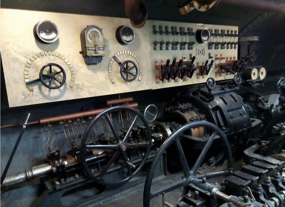 SMS U-1 распределительный щит в в отсеке энергетики