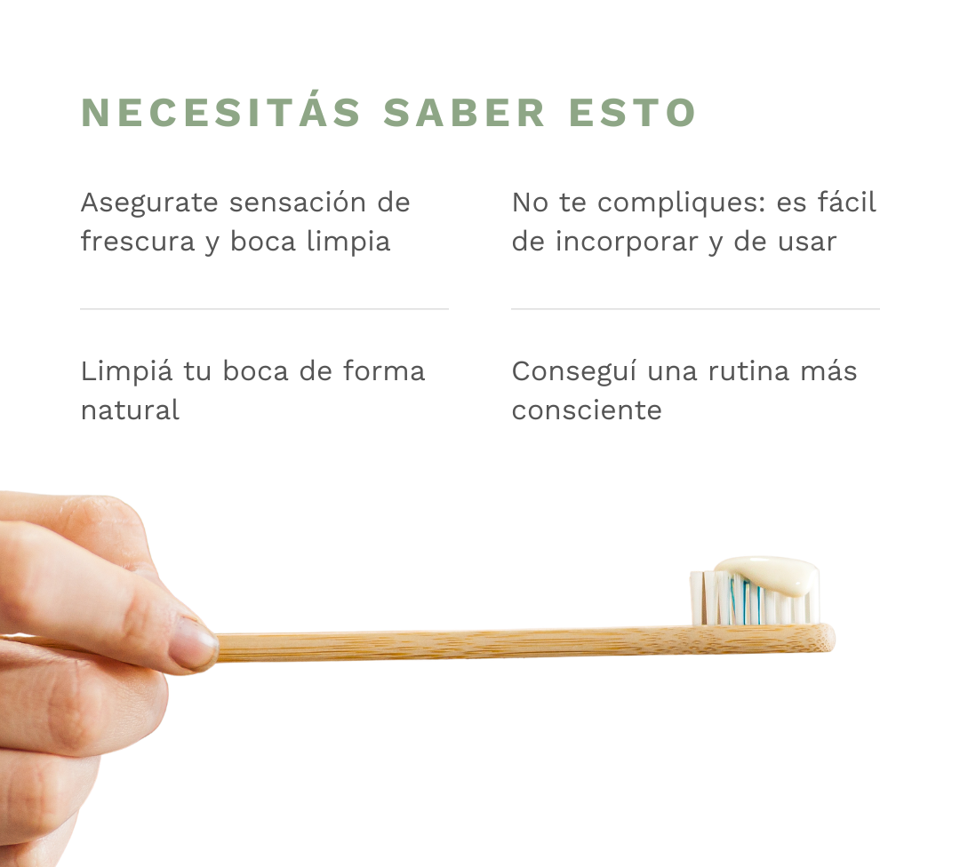 Necesit&aacute;s saber esto &mdash; Pasta Dental Natural