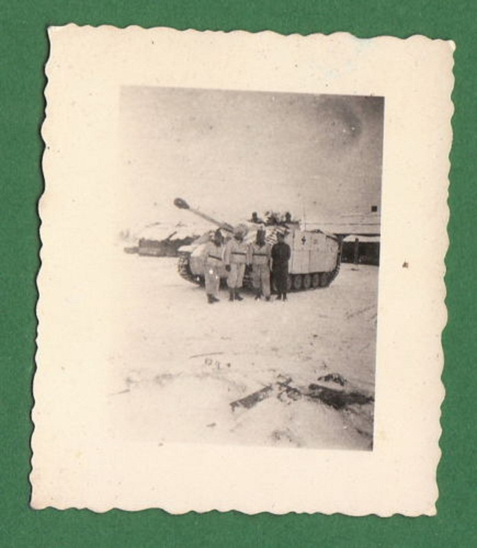 Orig. Foto Panzer Sturmgeschütz III Langrohr, St