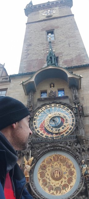 Casa Danzante, Reloj en movimiento y Castillo de Praga - Viena - Bratislava - Praga, Navidad 2024 (25)