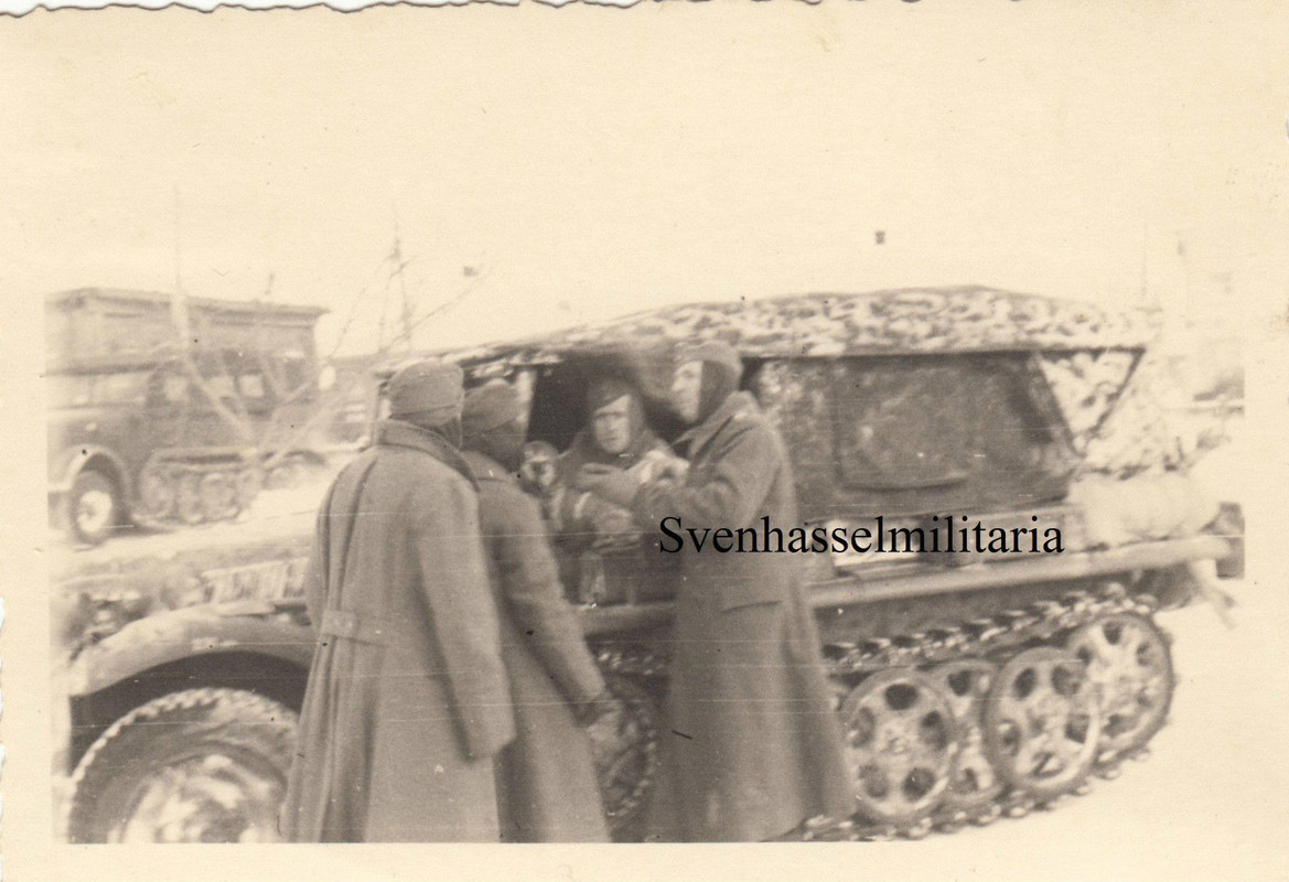 Original Foto Halbkettenfahrzeug Halbkette Rußla