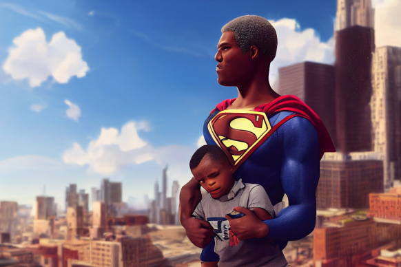 Newmeaning34-African-American-Superman-saving-a-young-african-k-b9cff9ac-659c-4a1f-a435-eb420a4ba58c.png