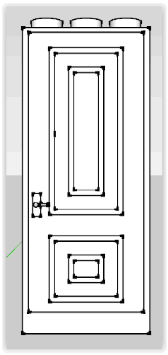 Puerta interior 3x8