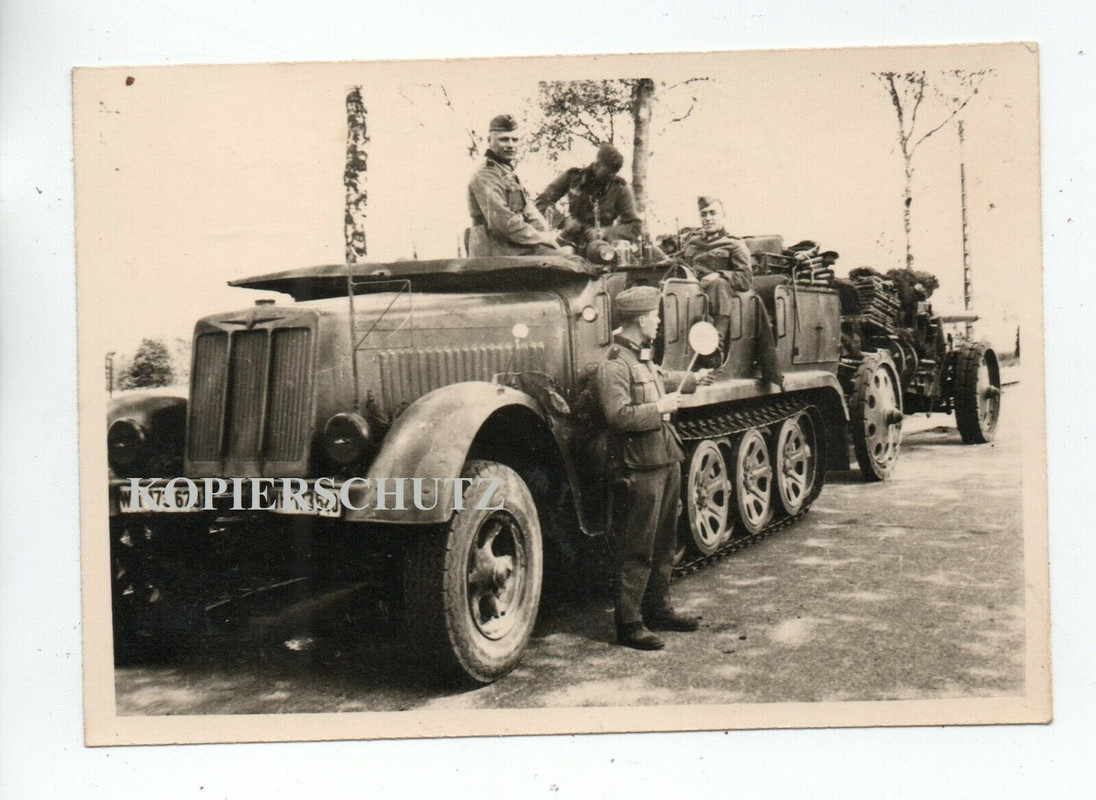 Holland Belgien Frankreich 1940 Melder Sdkfz Geschütz Soldat