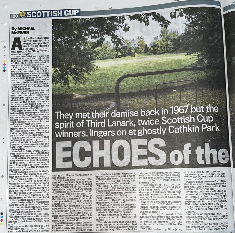 The Ghosts Of Caithkin Park: The Inside Story Of Third Lanark