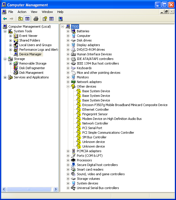 T500 with XP x64 - Thinkpads Forum