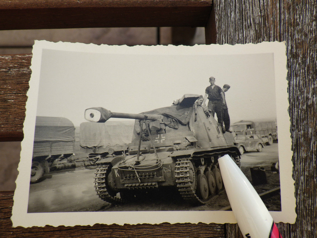 Tank Pz WK Panzerjäger original Kennung